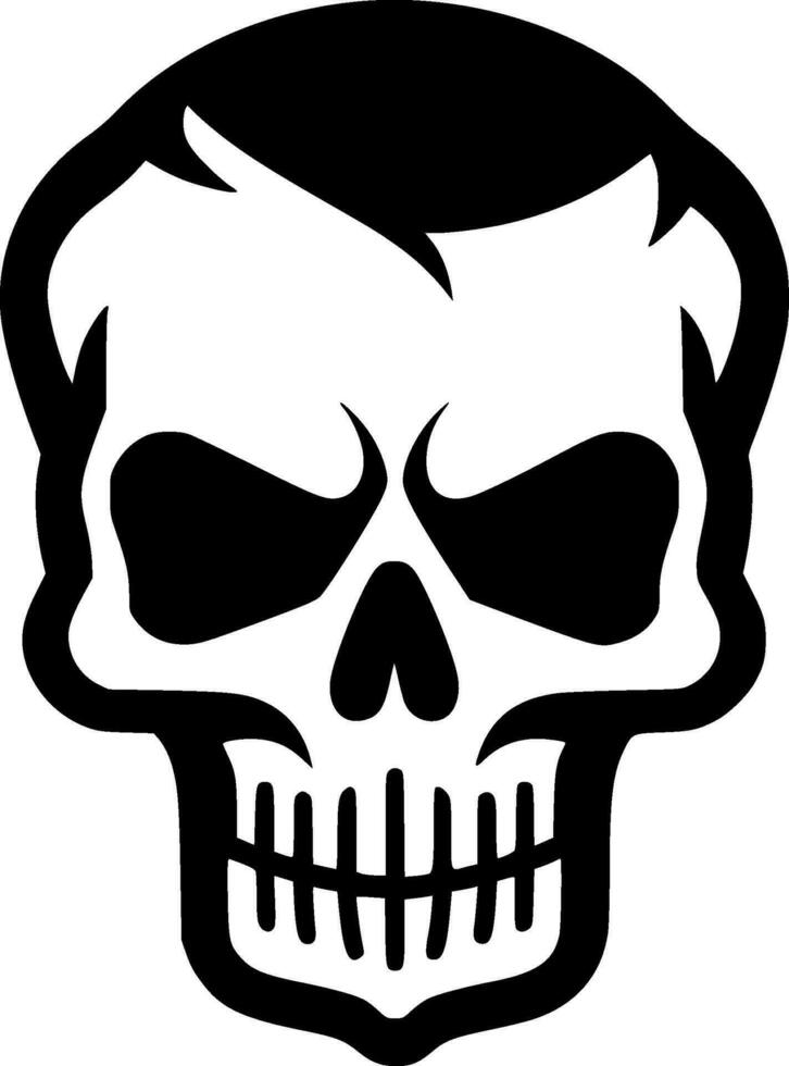 Skull - High Quality Vector Logo - Vector illustration ideal for T-shirt graphic