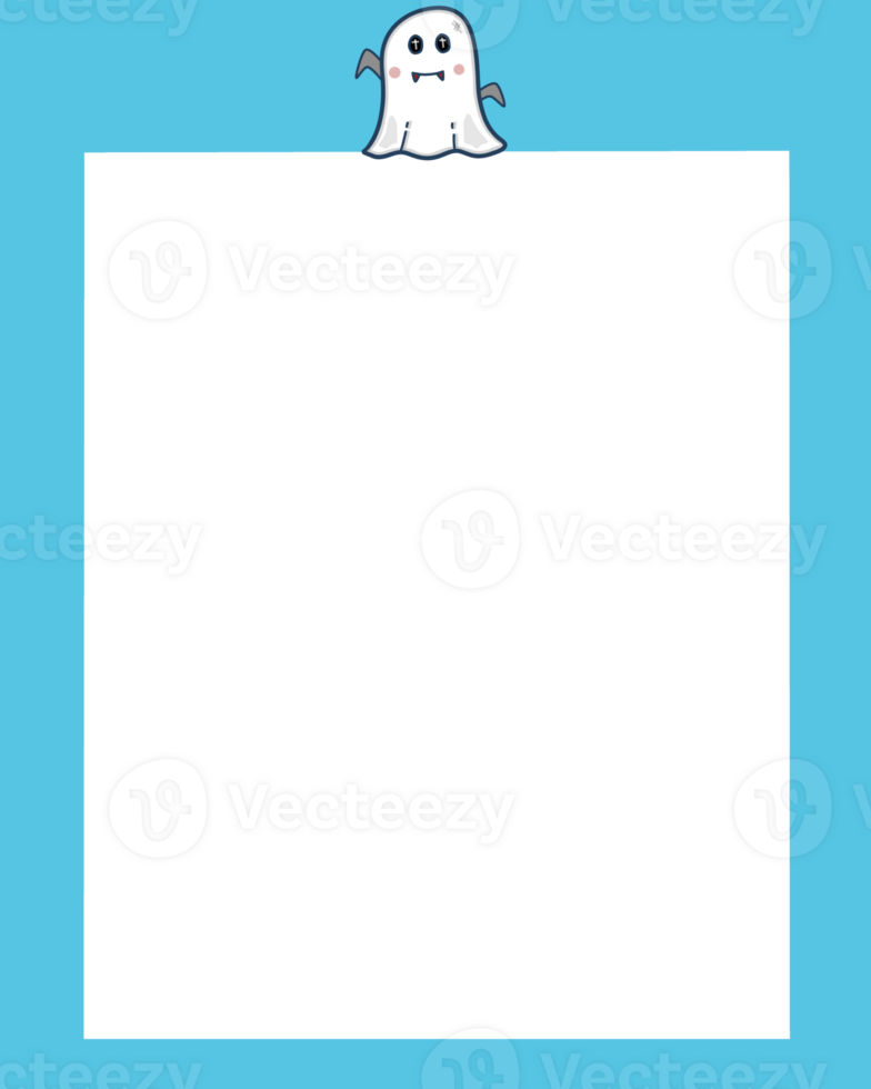 frame background with Halloween png