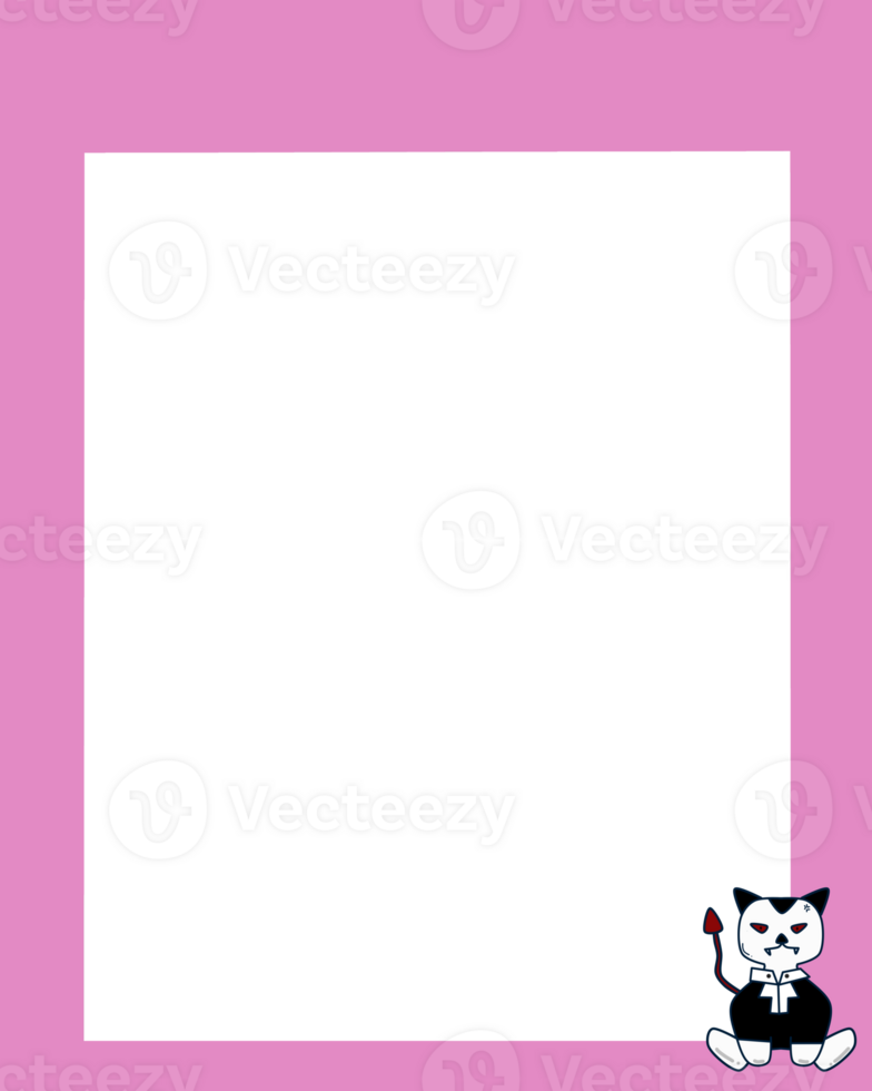 frame background with Halloween png