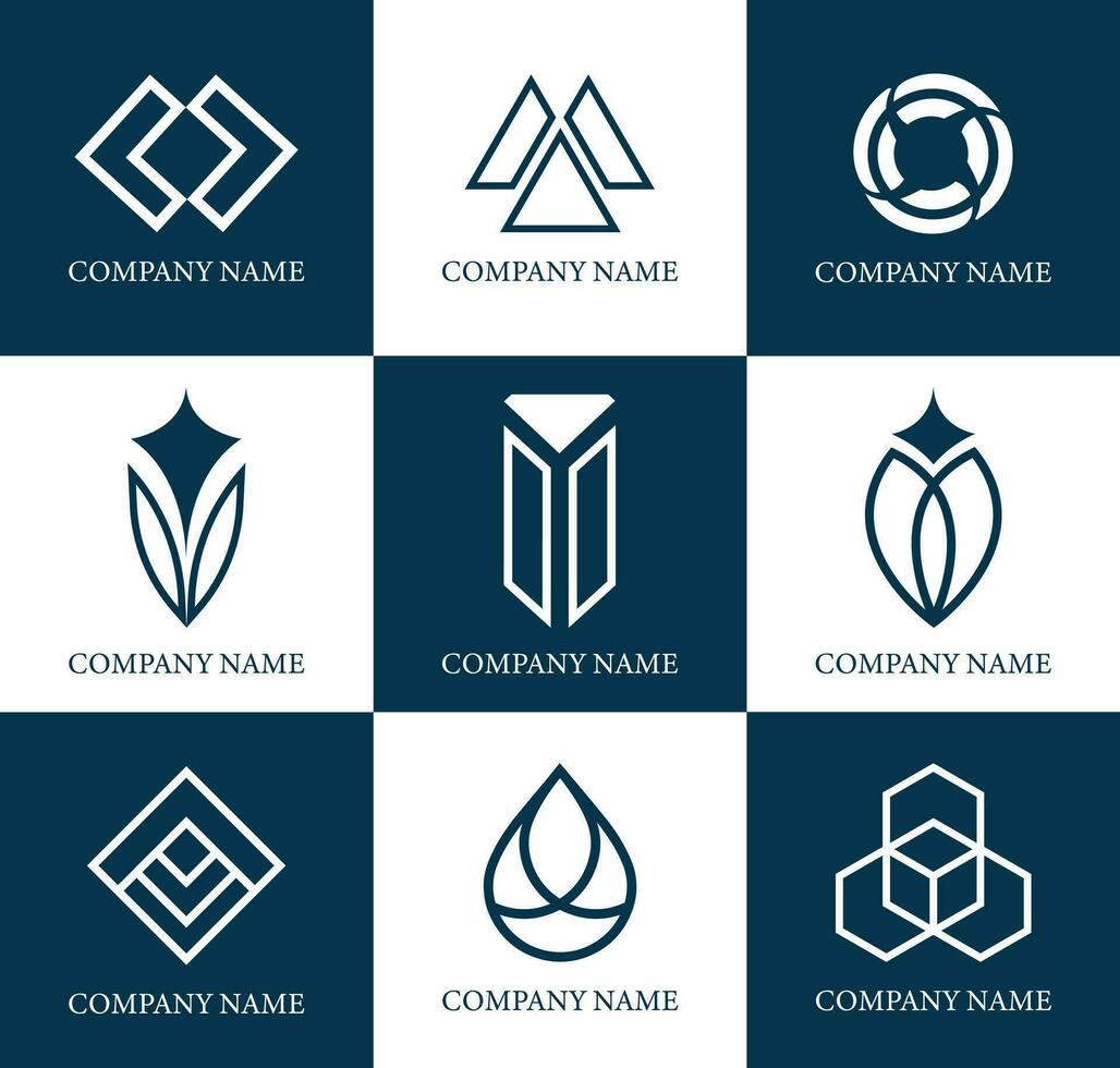 Set of premium vector logo design