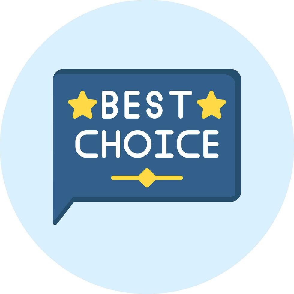 Best Choice Vector Icon