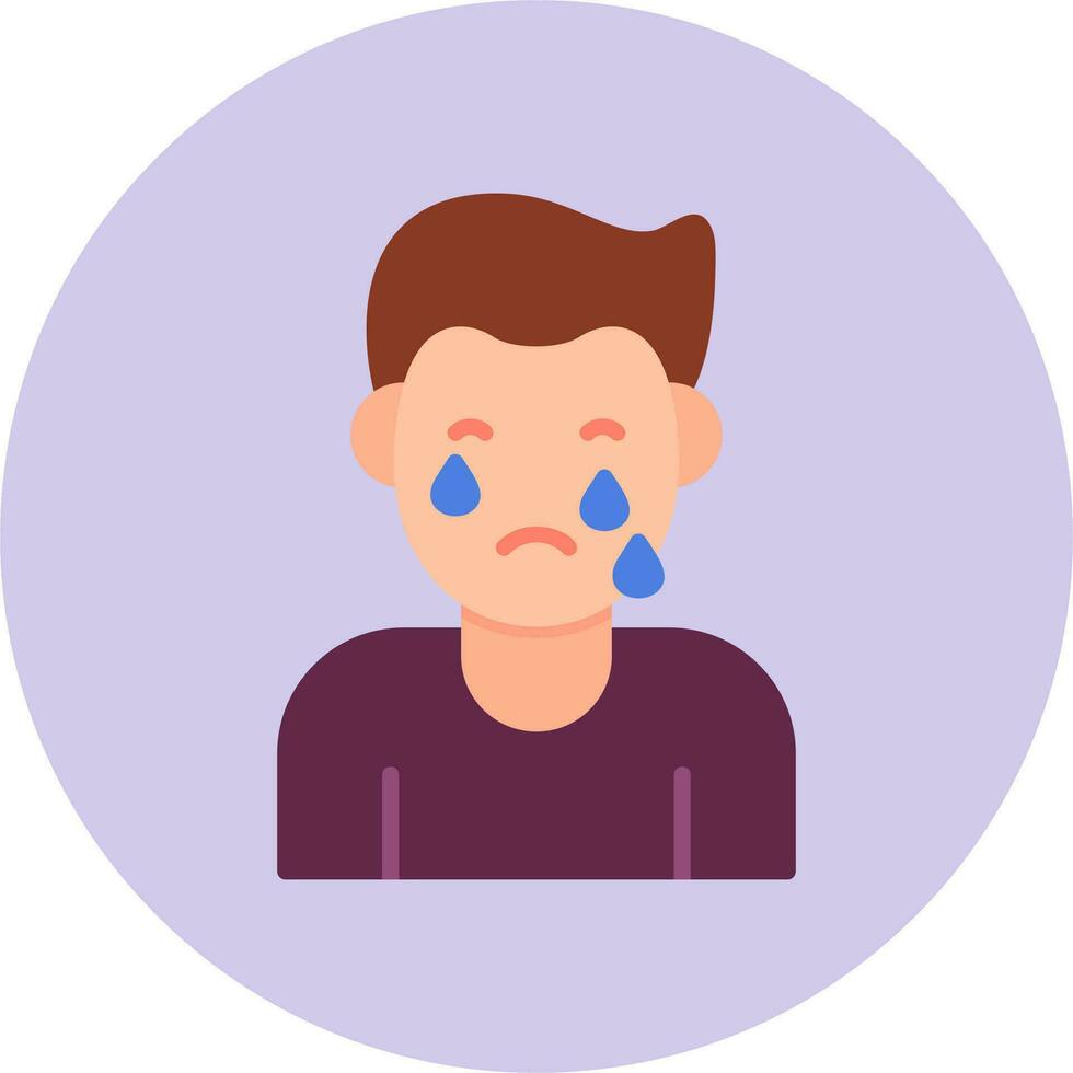 Cry Vector Icon