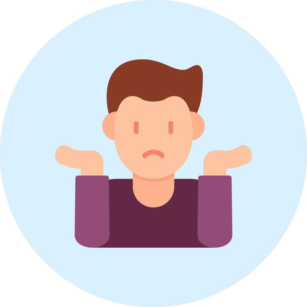 Shrug Vector Icon