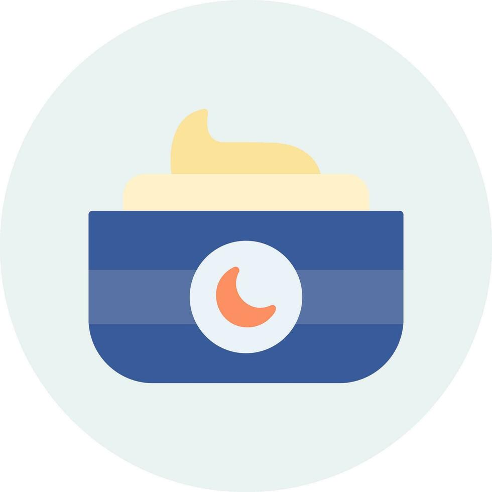 Night Cream Vector Icon