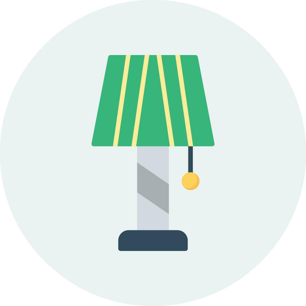 Desk Lamp Vector Icon