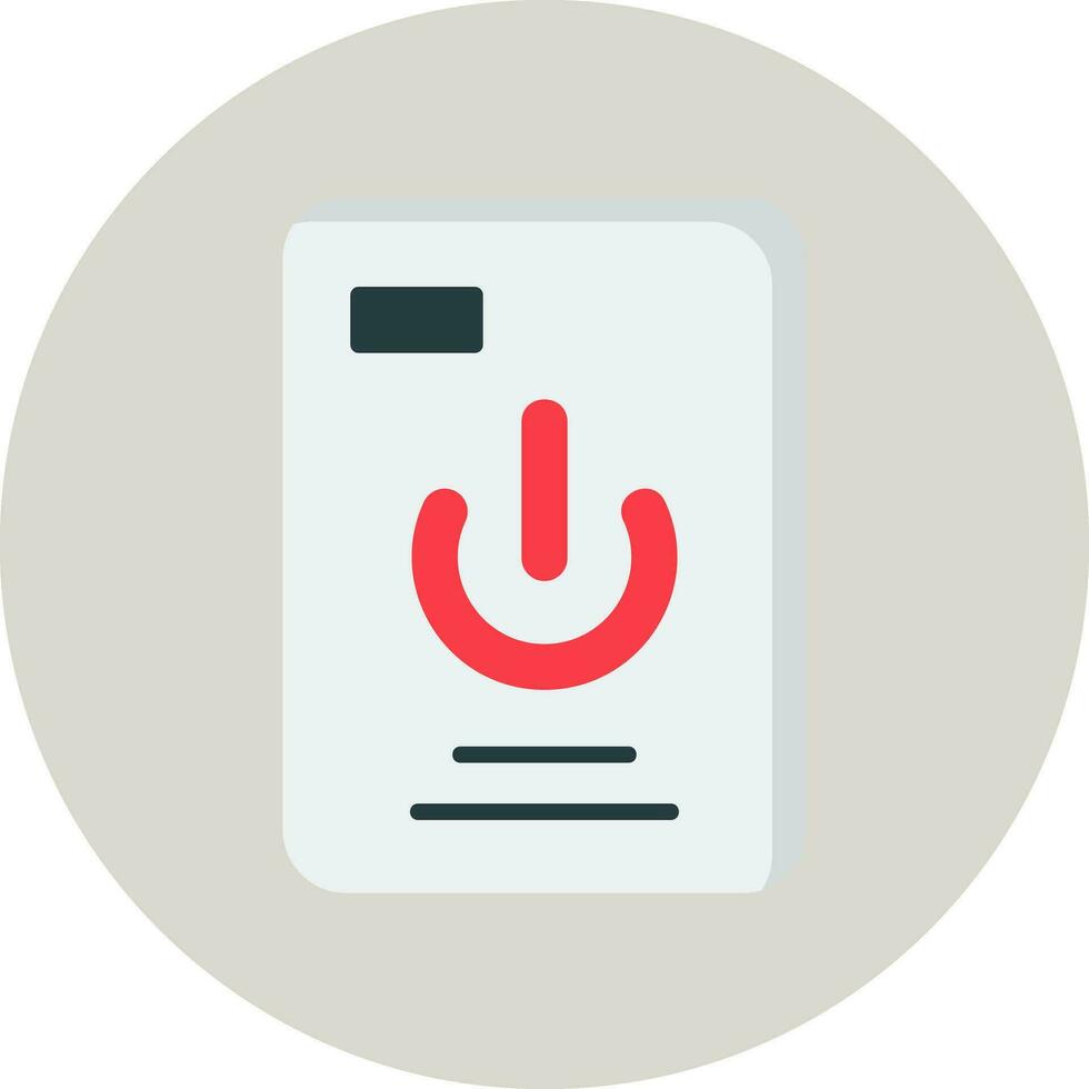 Turned Off Vector Icon
