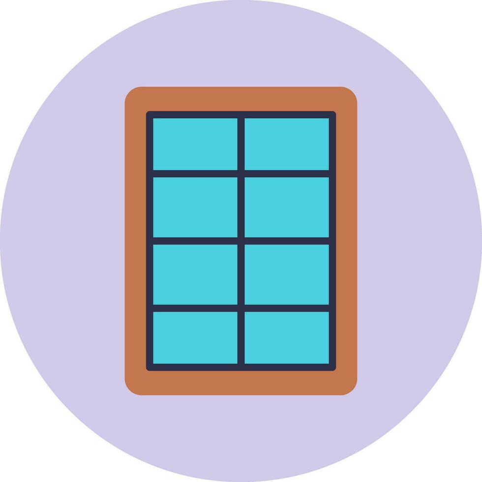 icono de vector de ventana