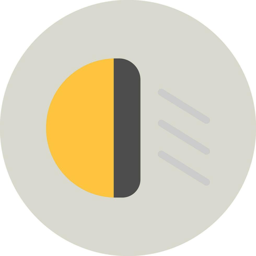 Car Light Vector Icon
