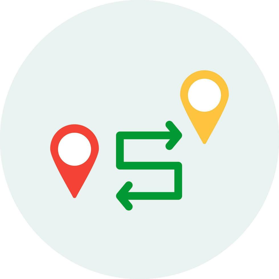 Route Vector Icon