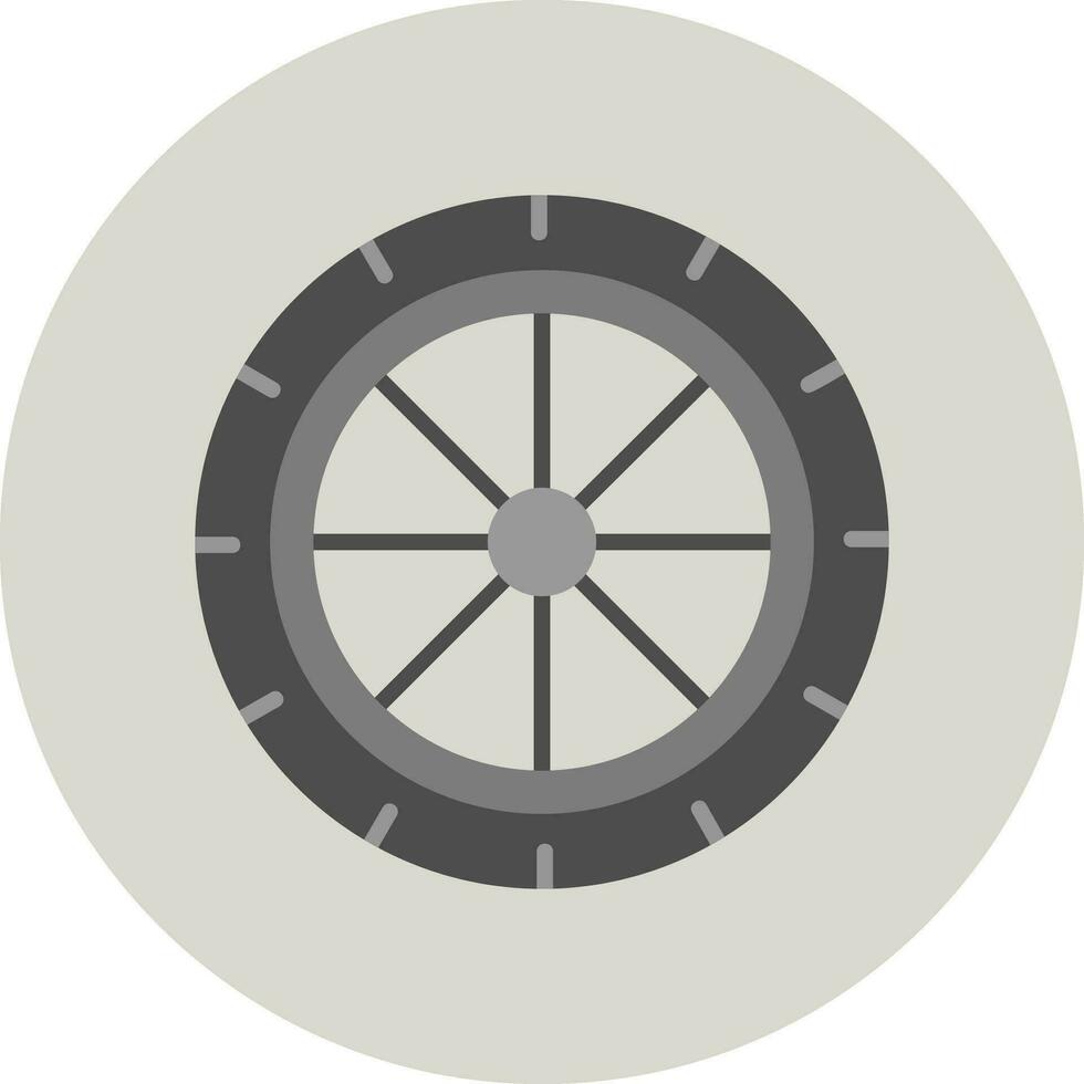 Wheel Vector Icon