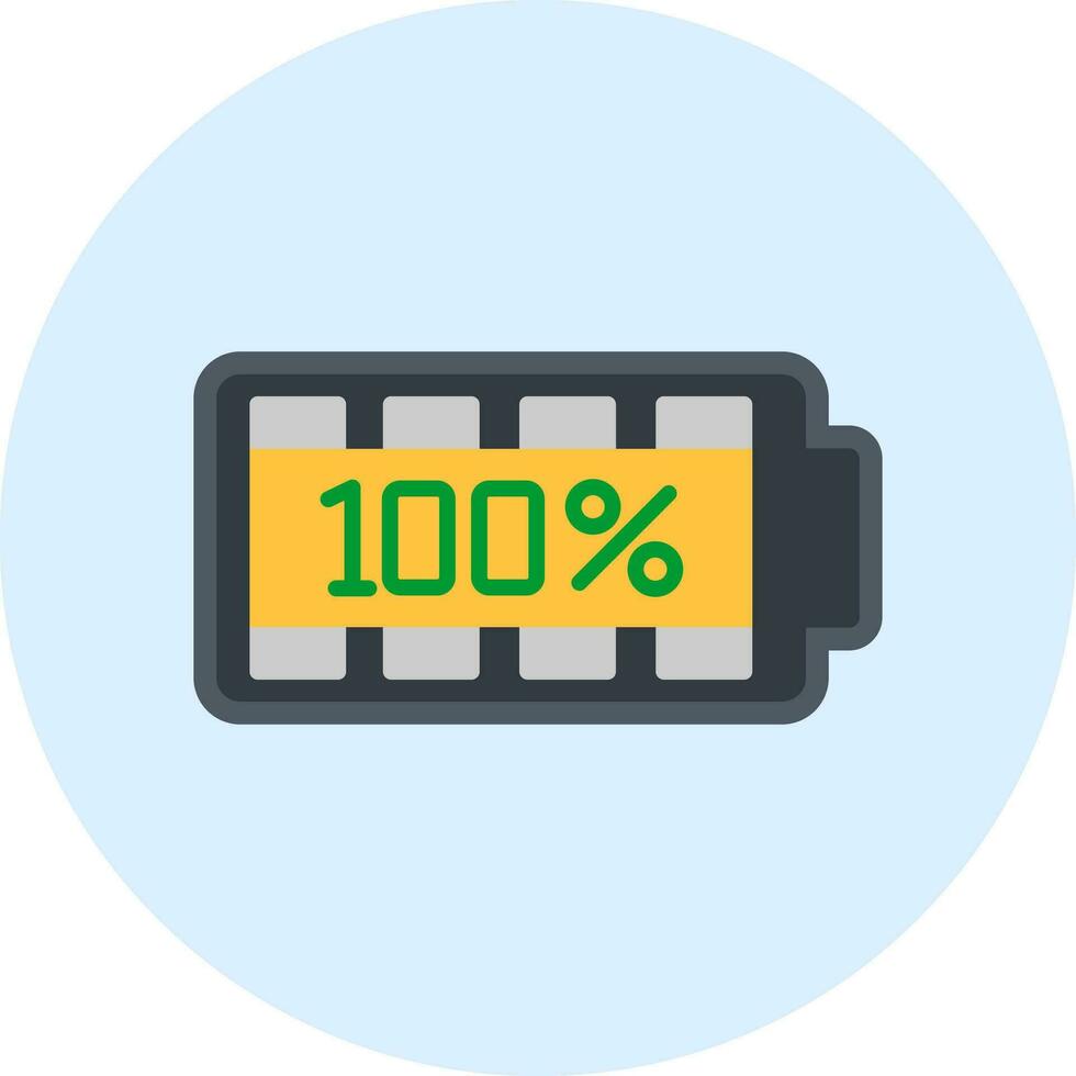 100 Percent Vector Icon