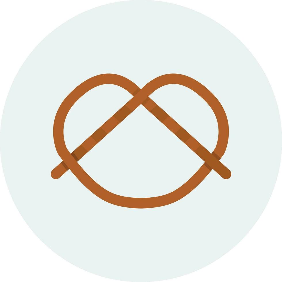 Pretzel Vector Icon