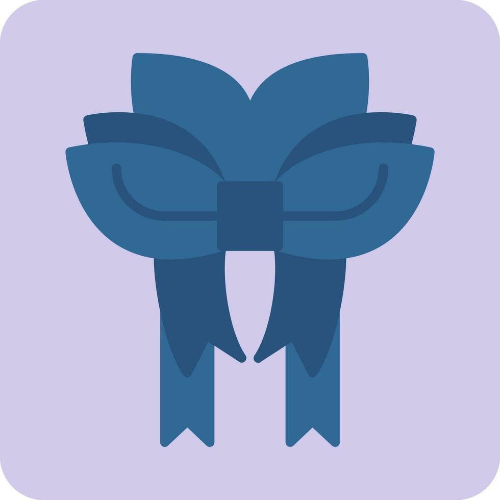 Ribbon Bow Vector Icon