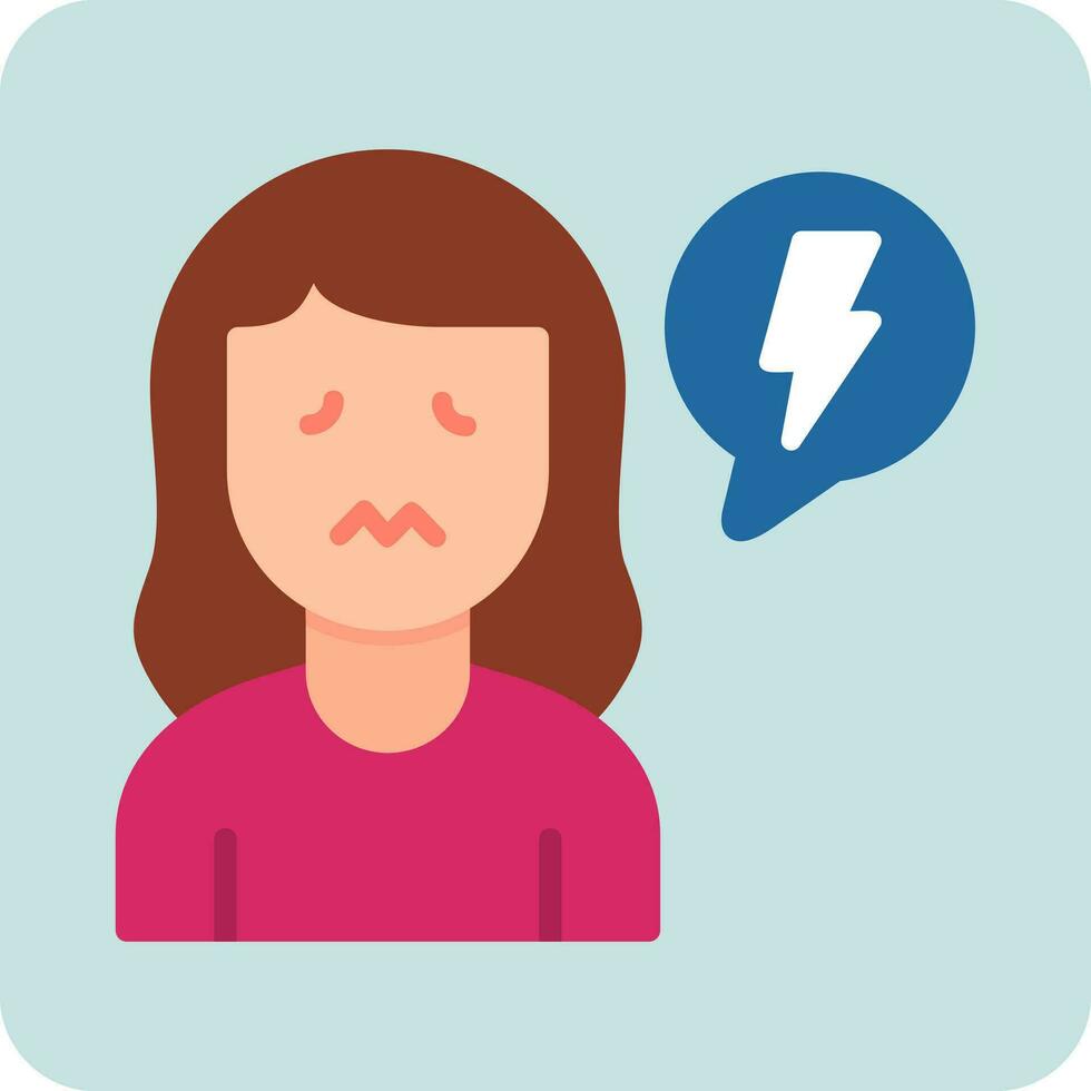 Overwhelmed Vector Icon