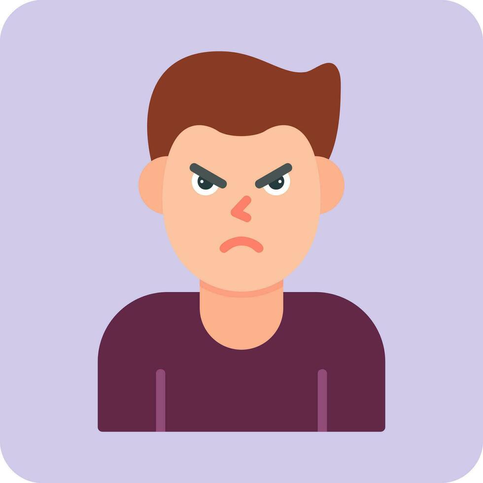 Angry Vector Icon