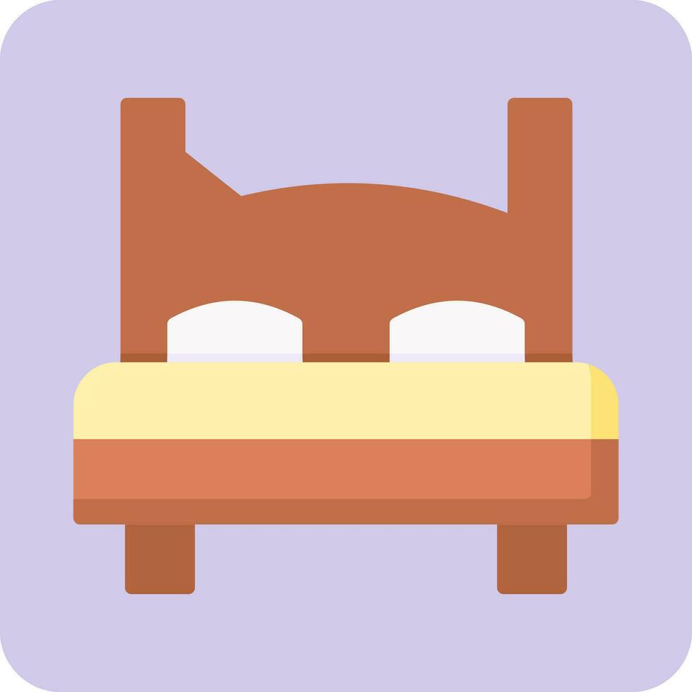 Double Bed Vector Icon