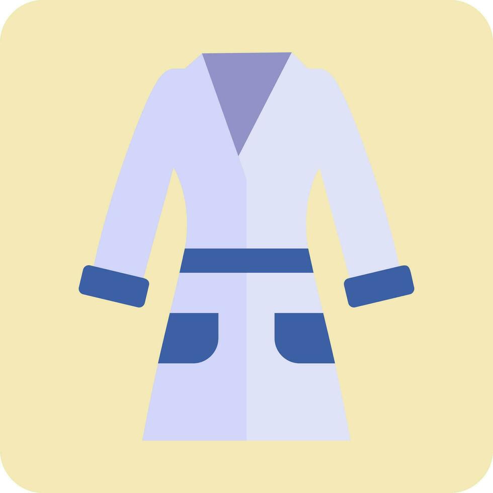 Bathrobe Vector Icon