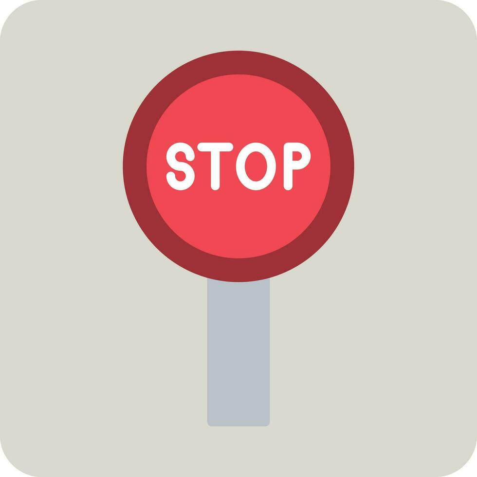 Stop Sign Vector Icon