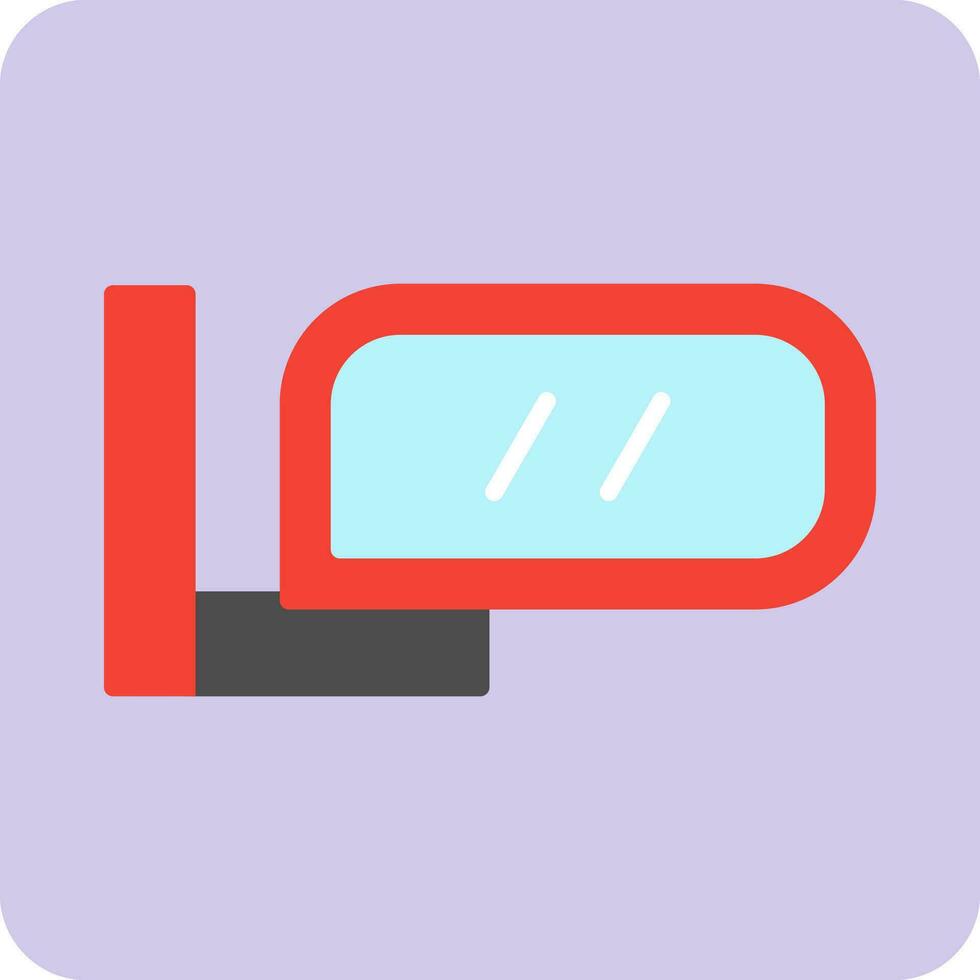 Side Mirror Vector Icon