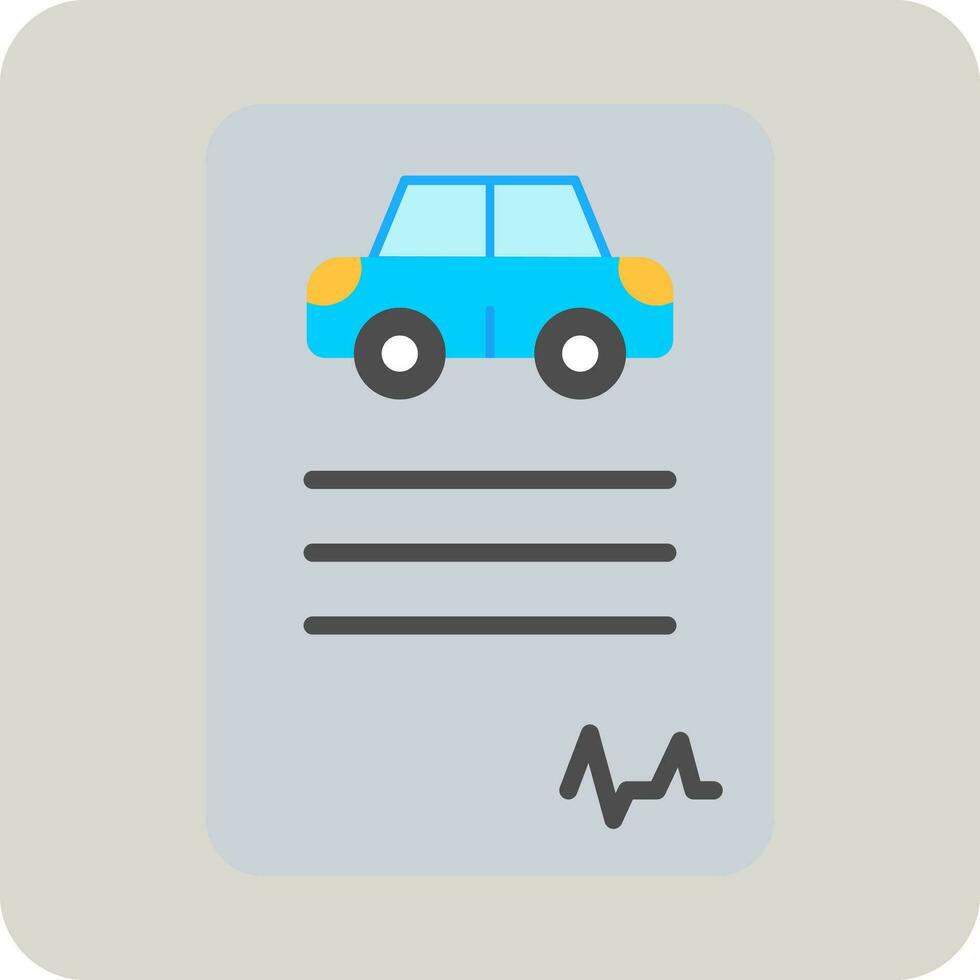 Driving License Vector Icon