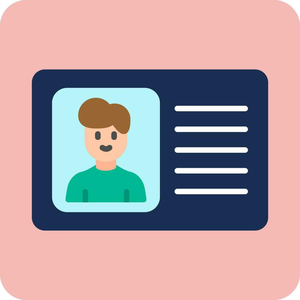 Driving License Vector Icon