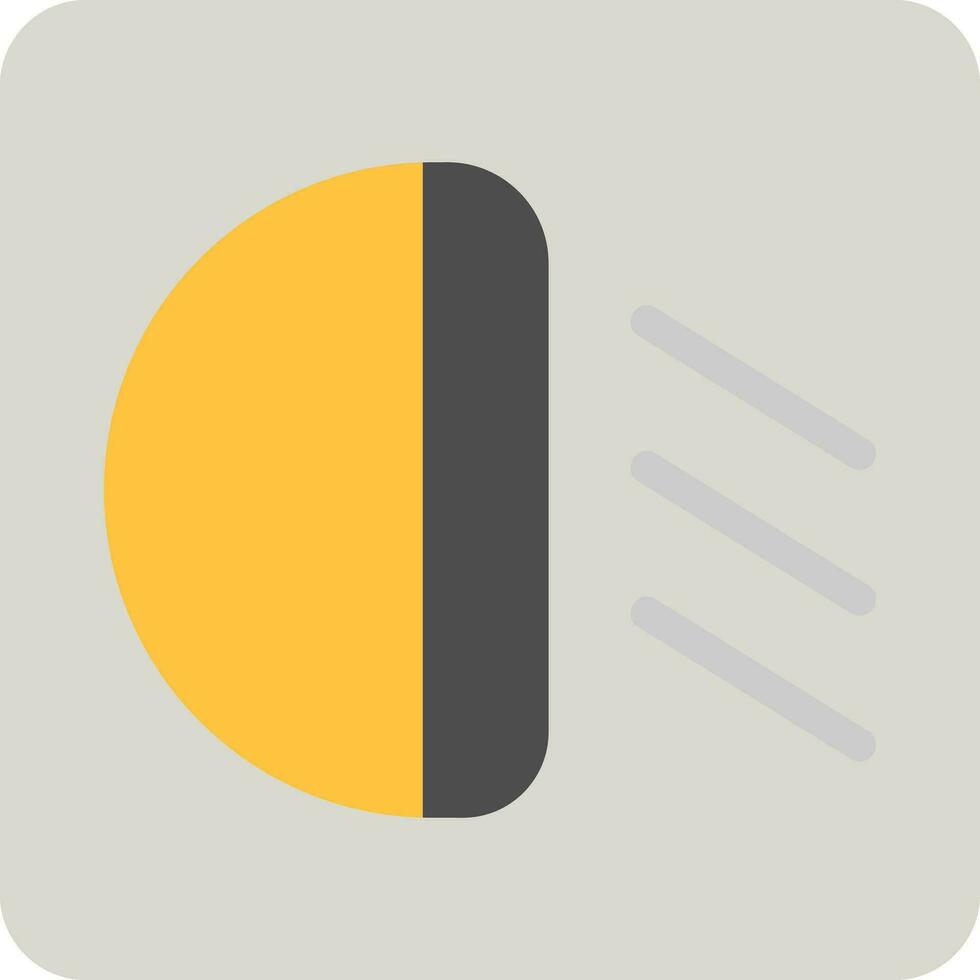 Car Light Vector Icon