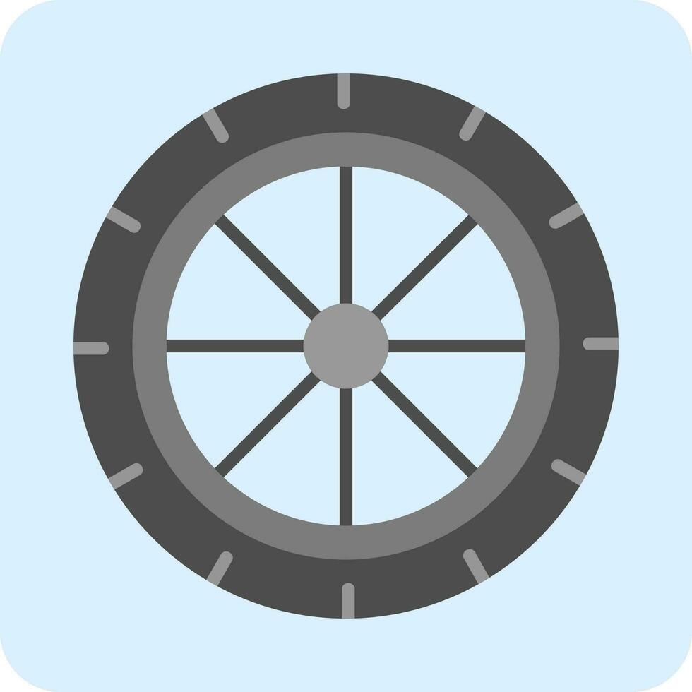 Wheel Vector Icon