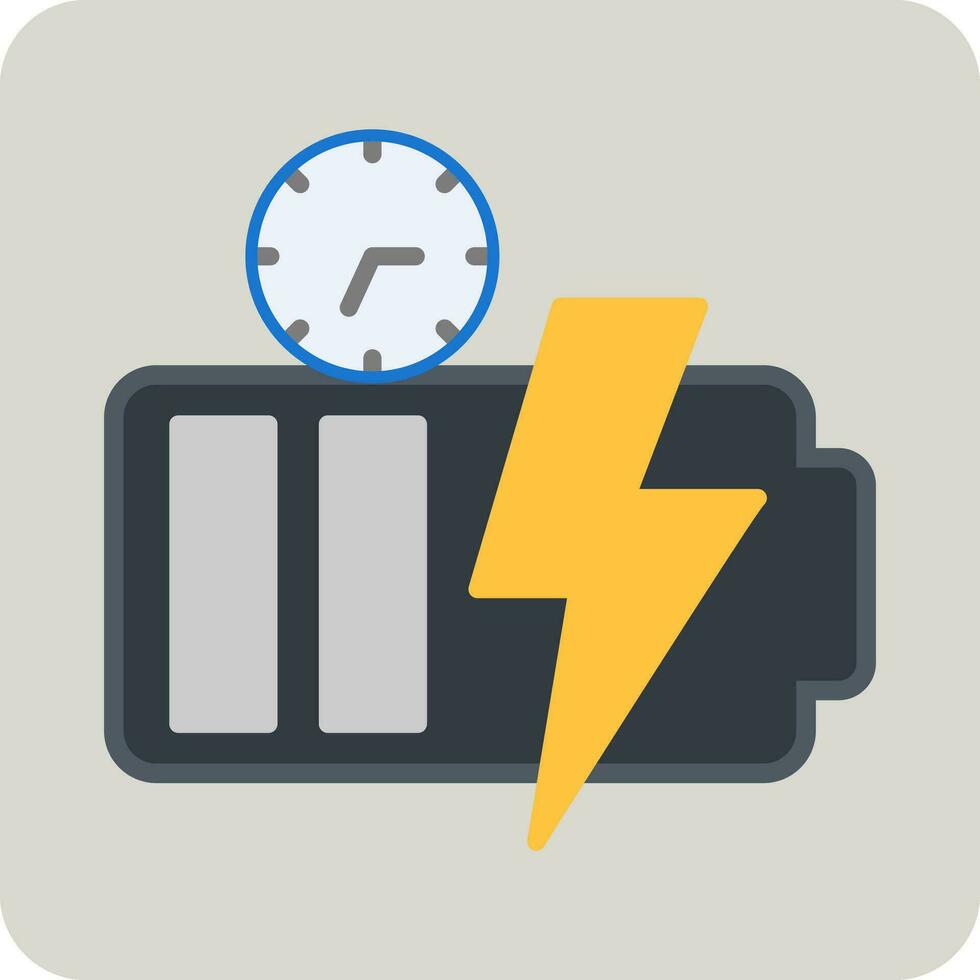 Fast Charge Vector Icon