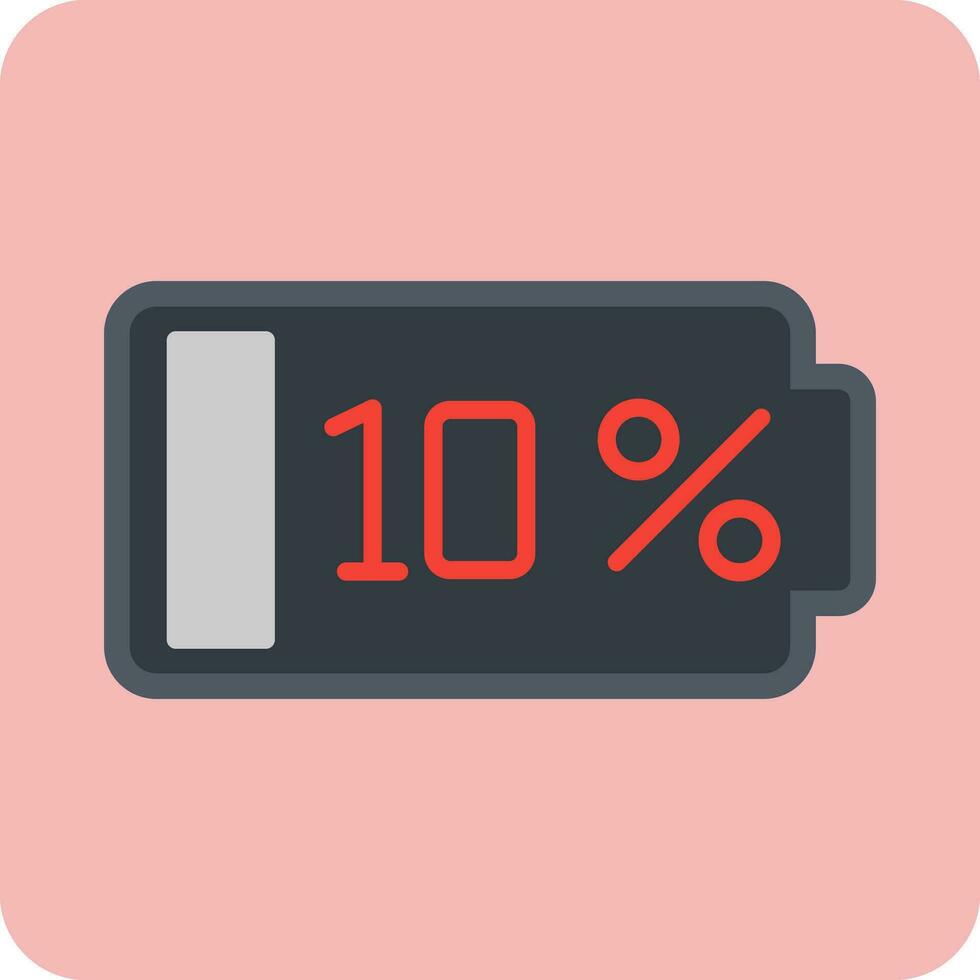 10 Percent Vector Icon