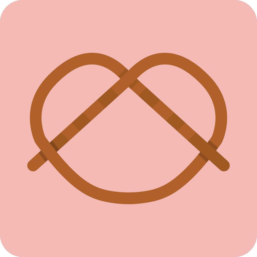 Pretzel Vector Icon