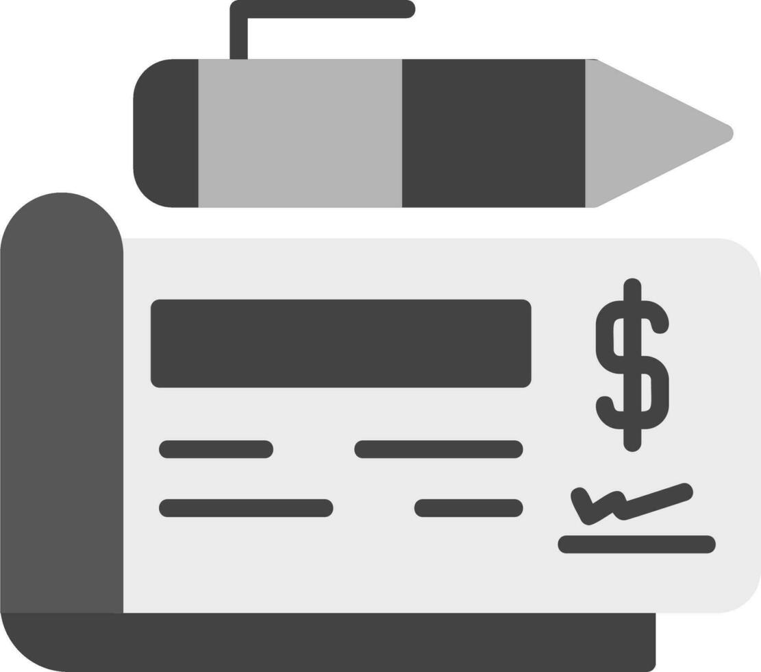 Checkbook Vector Icon