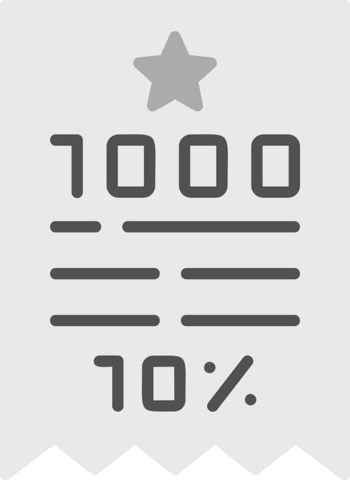 Bill Vector Icon