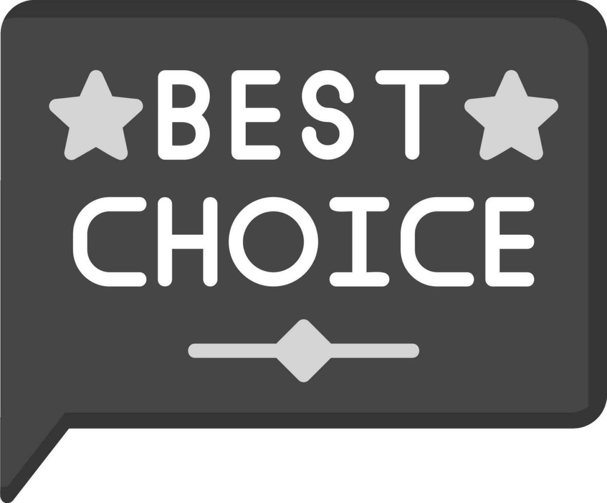 Best Choice Vector Icon