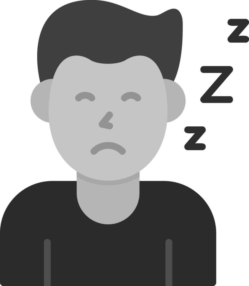 Bored Vector Icon