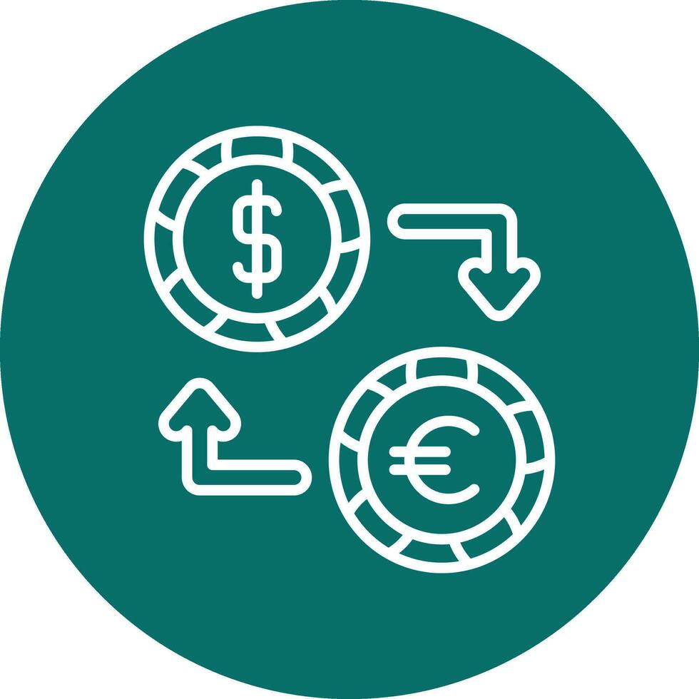 Currency Exchange Vector Icon