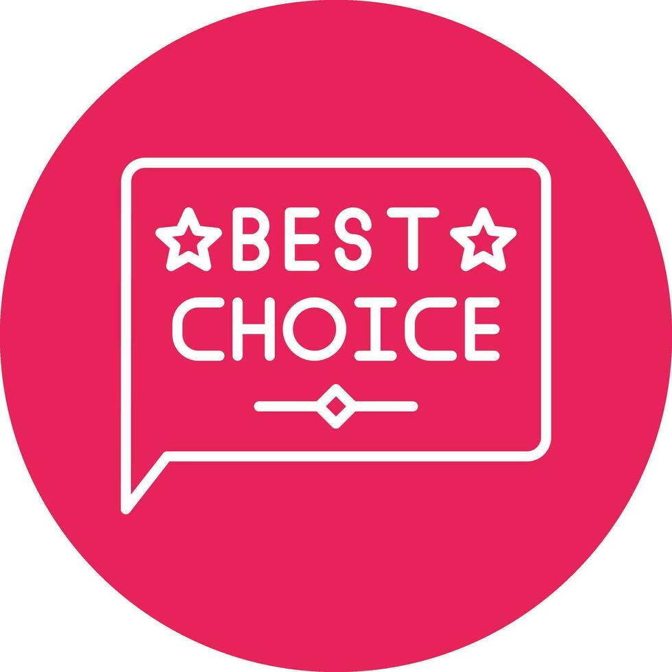 Best Choice Vector Icon