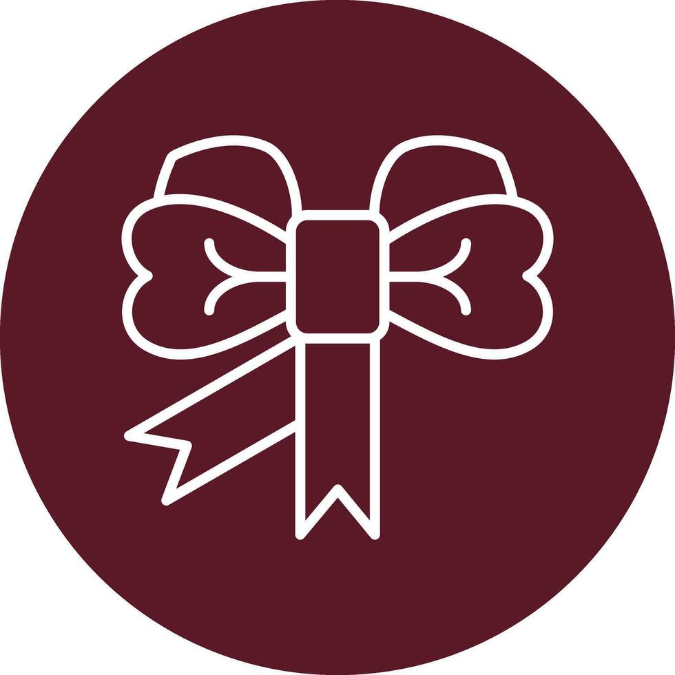 Ribbon Bow Vector Icon