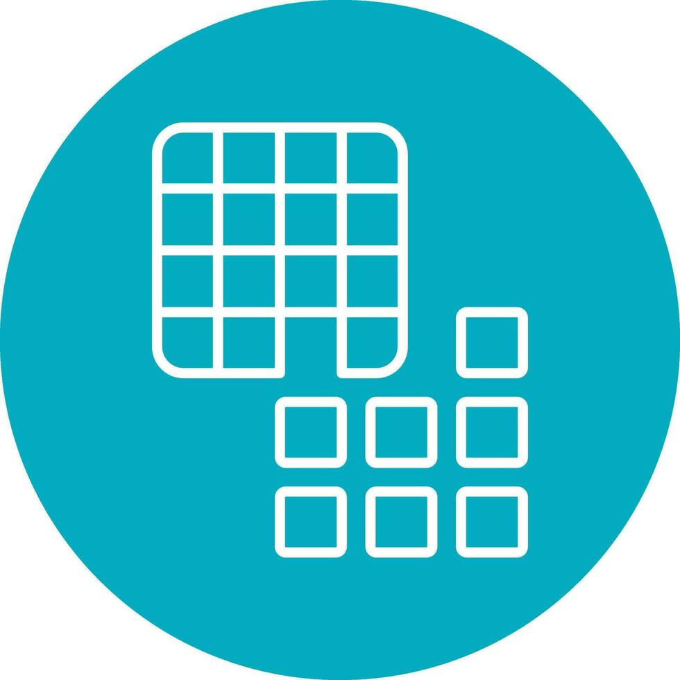 Mosaic Vector Icon