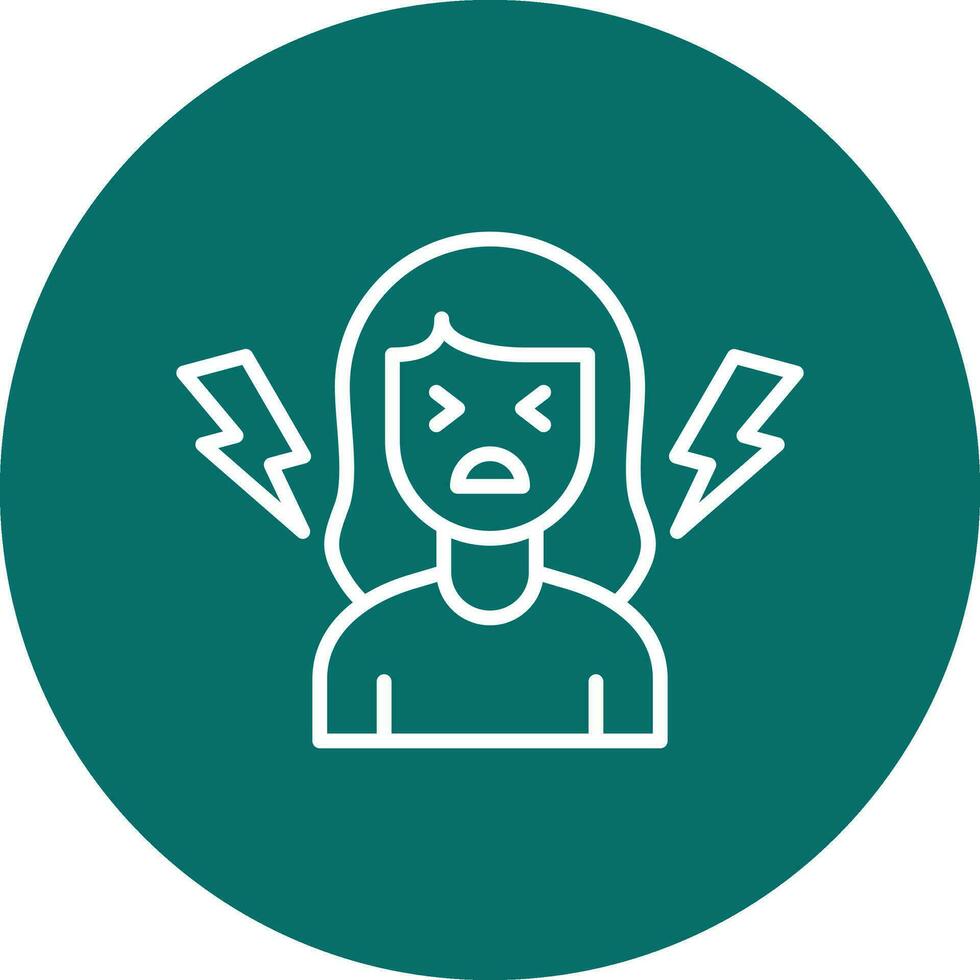 Suffer Vector Icon