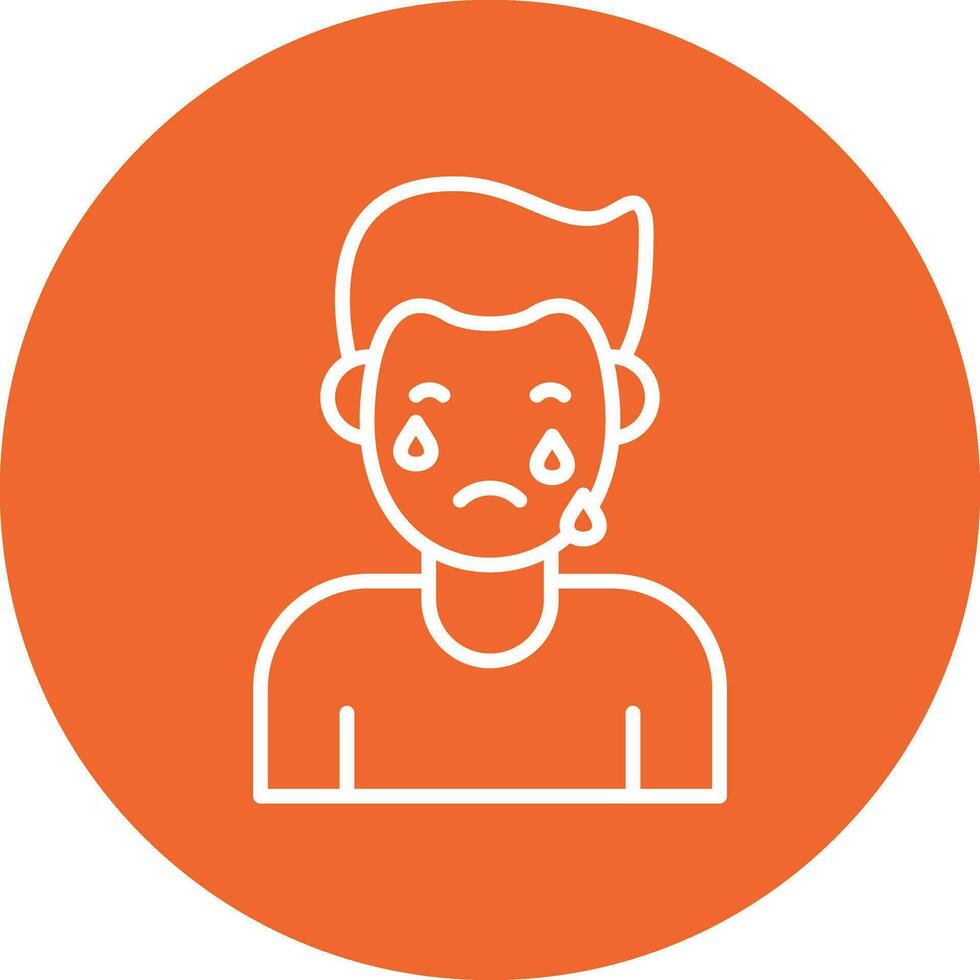 Cry Vector Icon