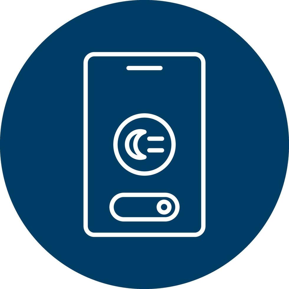 Night Mode Vector Icon