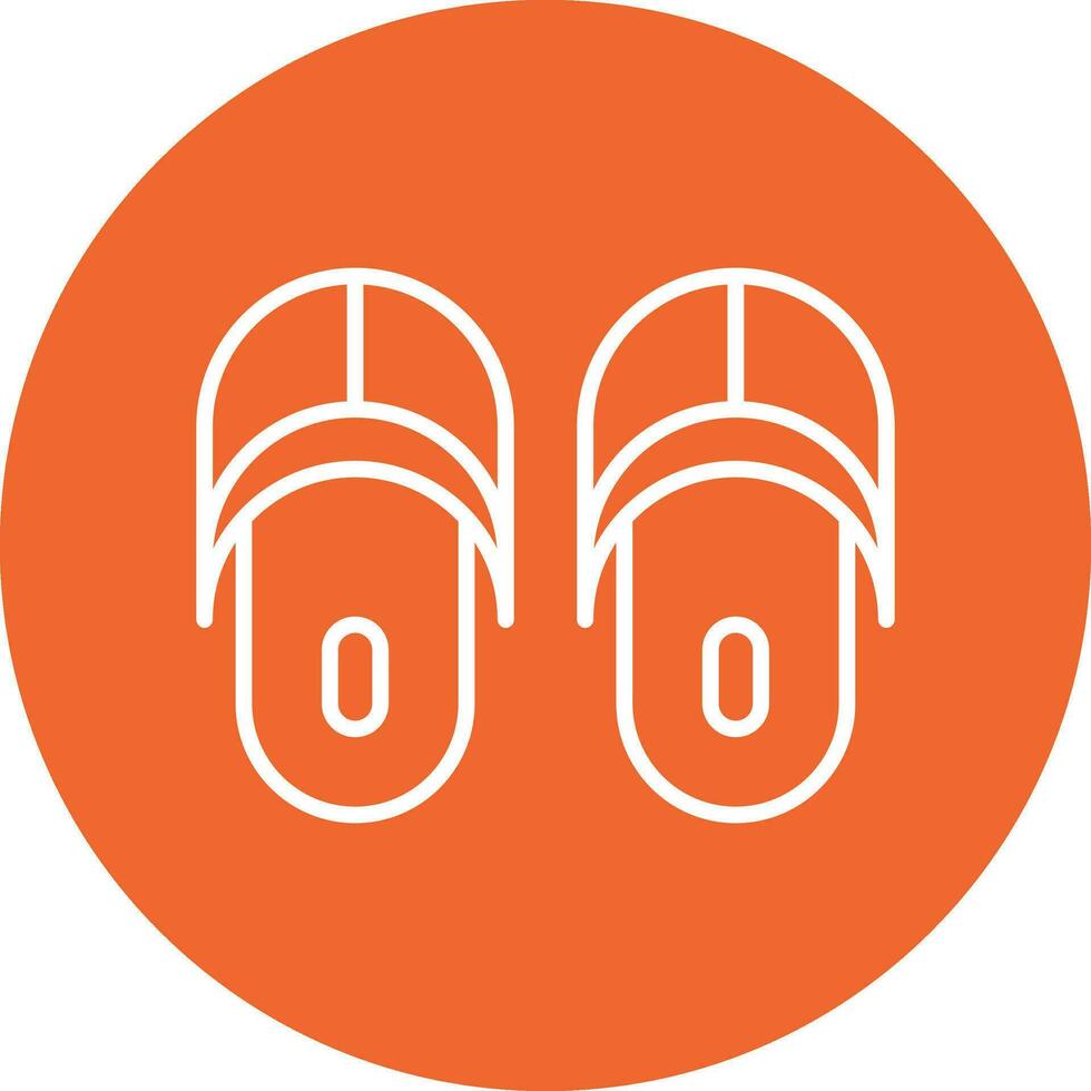 Slippers Vector Icon