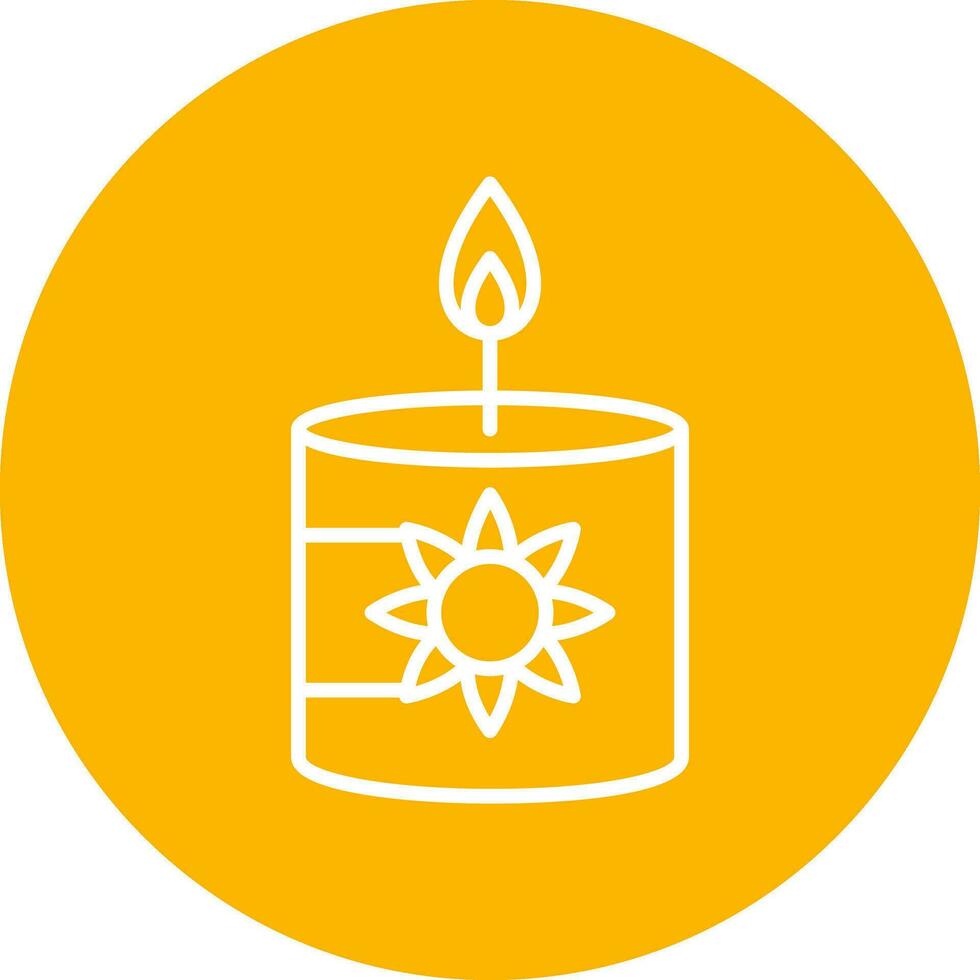 Scented Candle Vector Icon