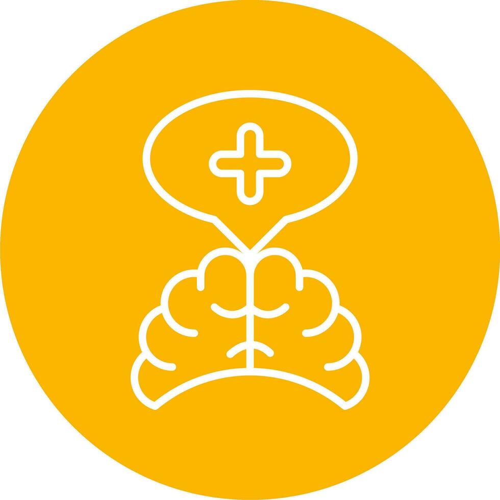 Positive Thinking Vector Icon