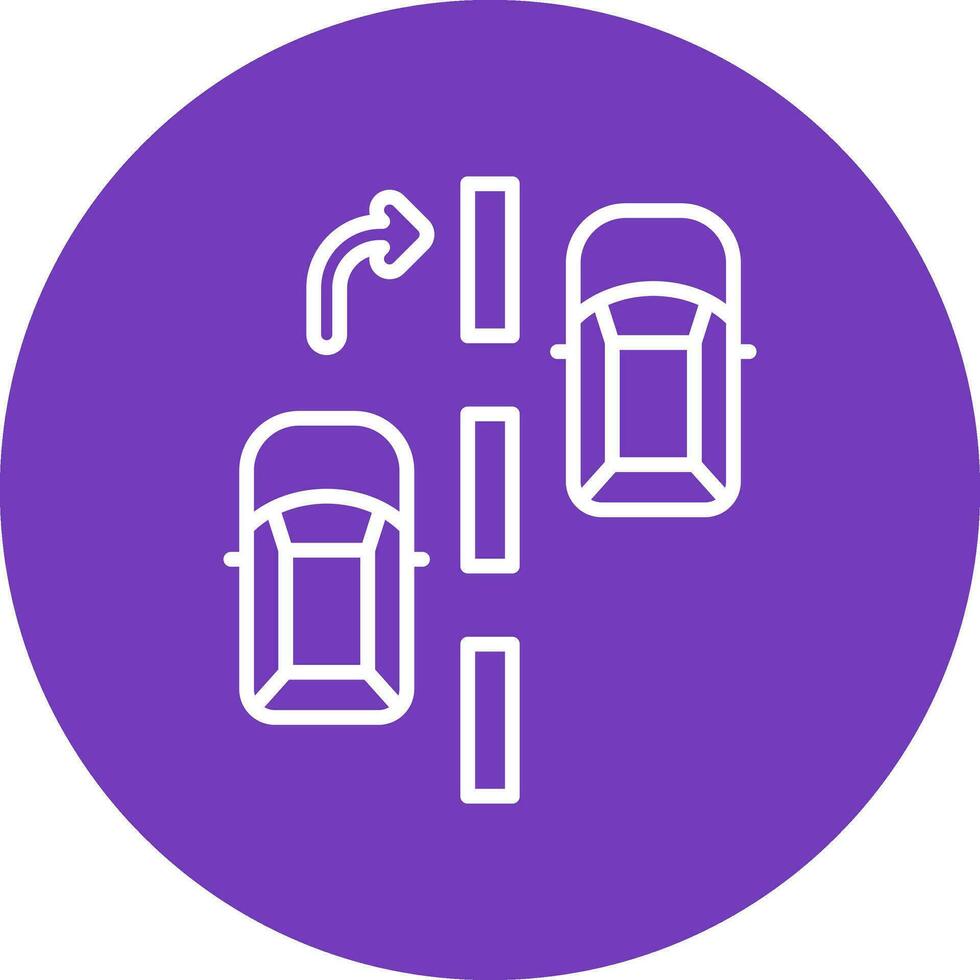 Overtake Vector Icon