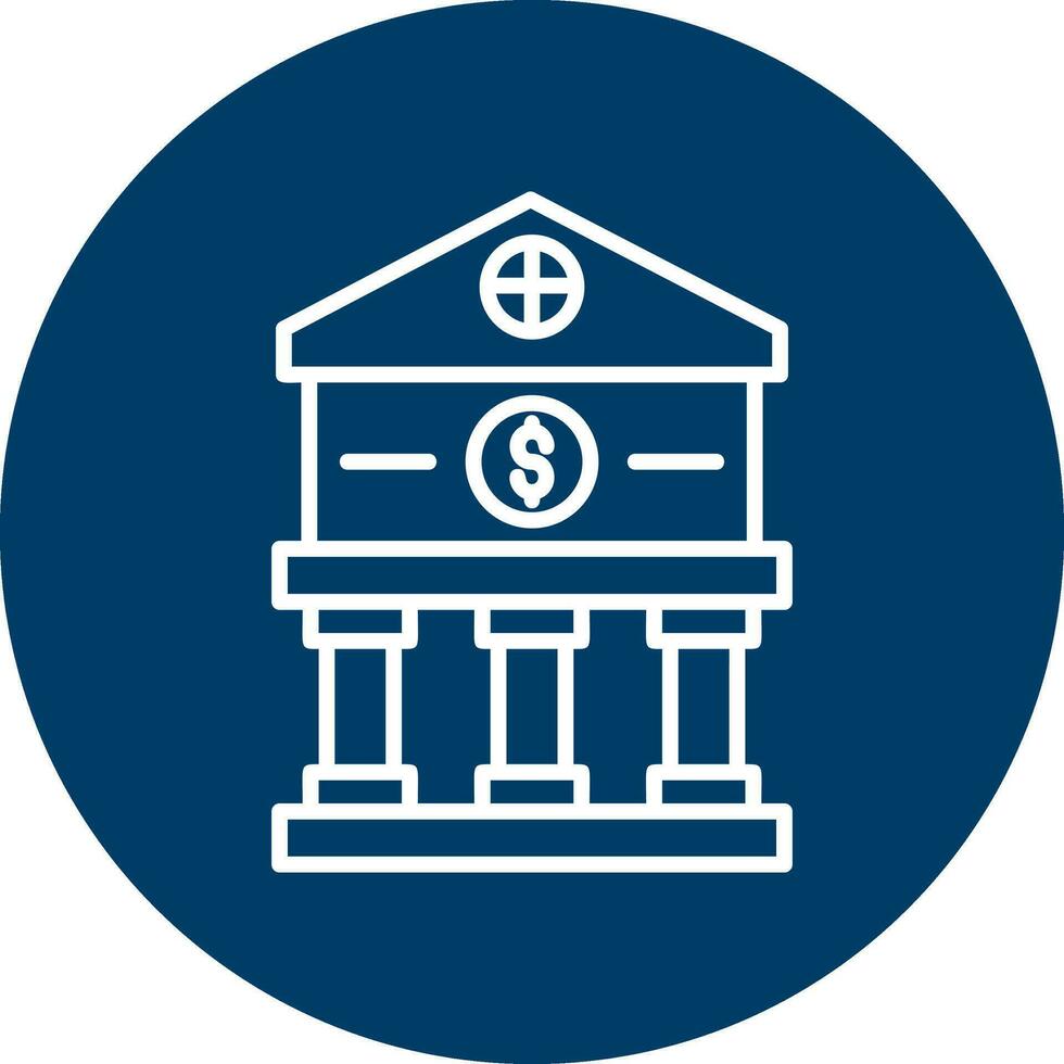 bank Vector Icon