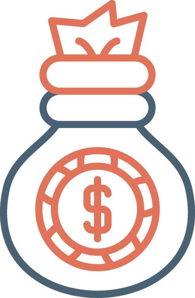 Money Bag Vector Icon