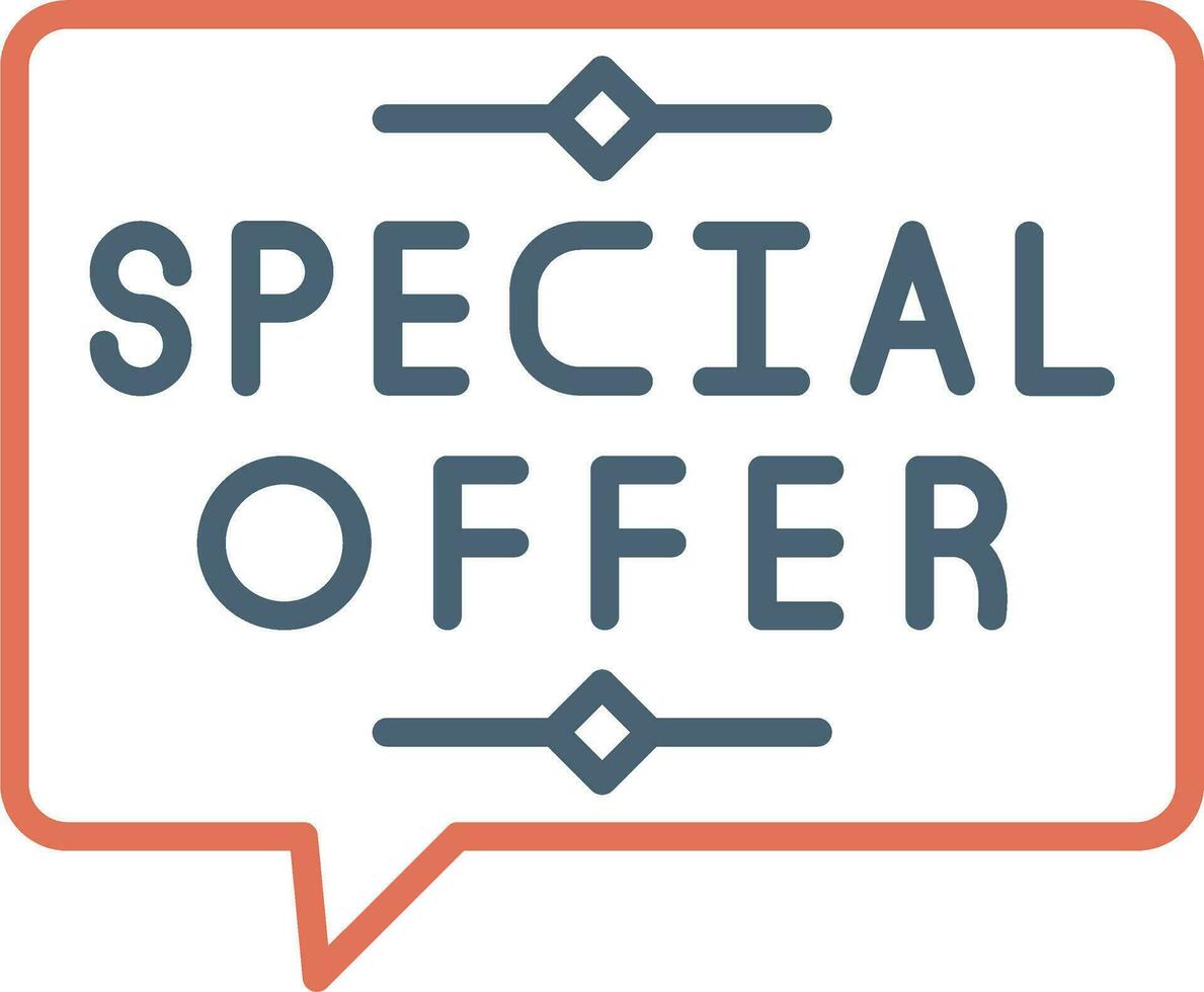 Special Offer Vector Icon