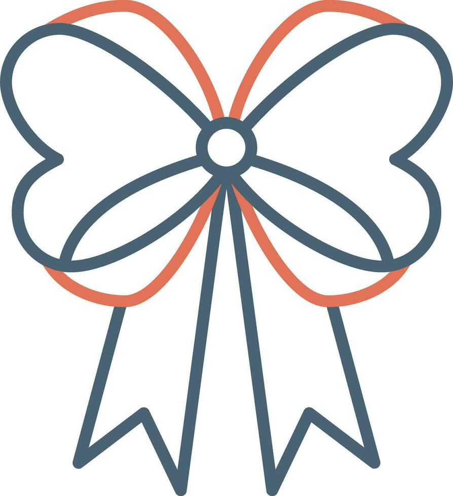 Ribbon Bow Vector Icon