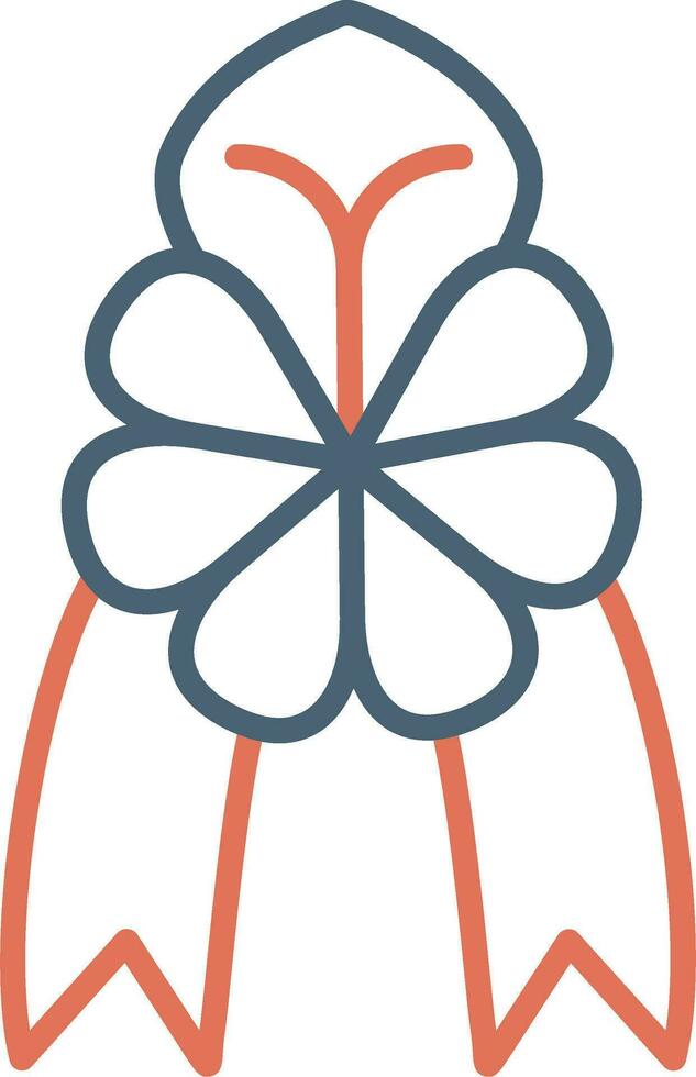 Ribbon Bow Vector Icon